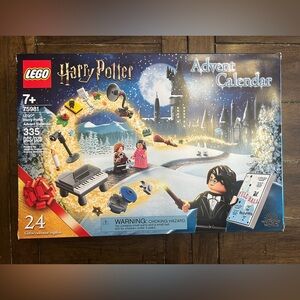 LEGO Harry Potter Advent Calendar with Red and Blue Accents